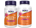 Now Supplements Bundle: Vitamin D-3 5,000 IU & Vitamin K-2 MK-4