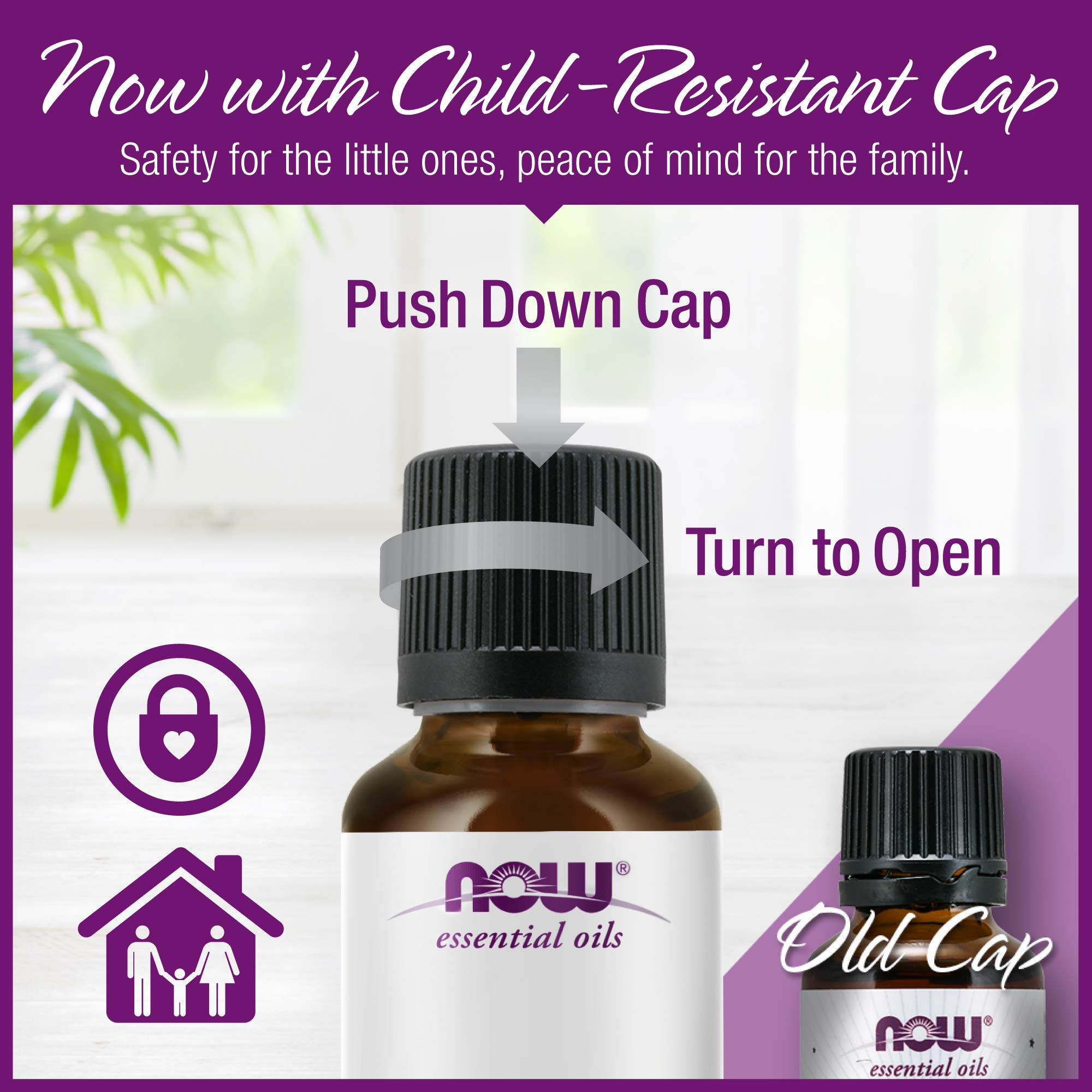 NOW Essential Oils Eucalyptus Oil – Steam Distilled, 100% Pure, 1 oz