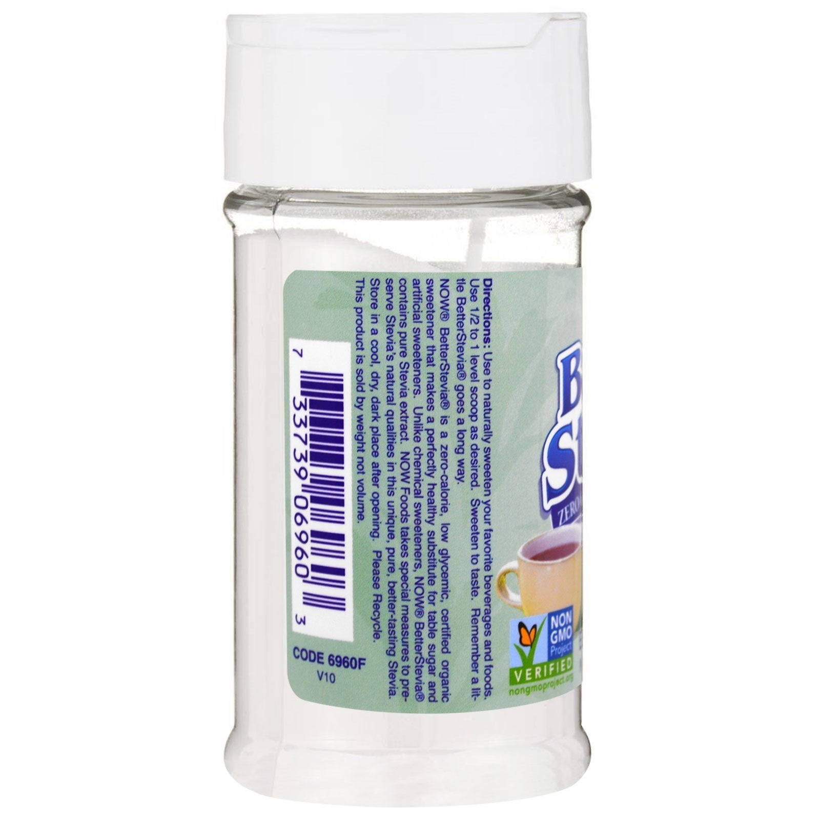Now Foods Better Stevia Powder Organic – Zero Calorie Sweetener (1 oz)