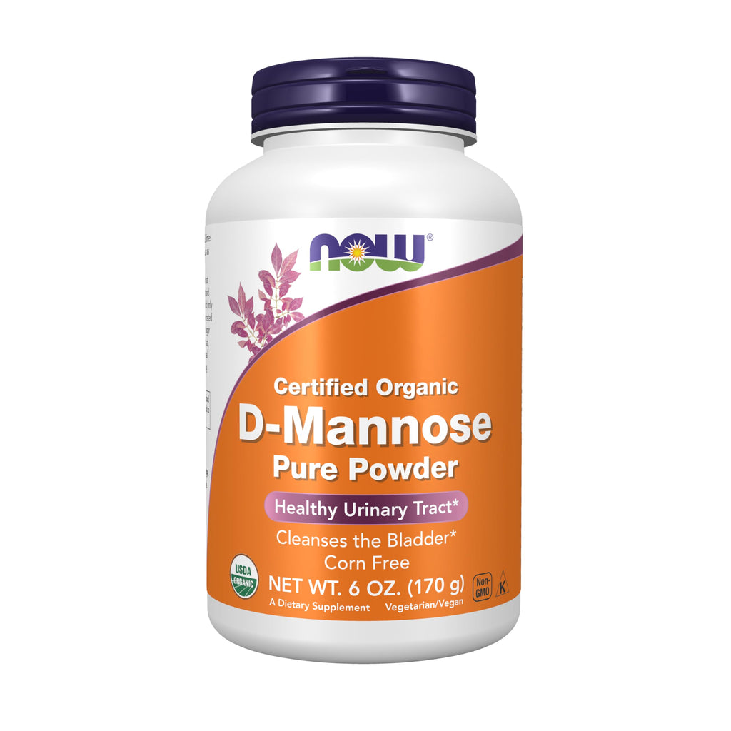 NOW Foods D-mannose Powder – Non-GMO Project Verified, 6 oz