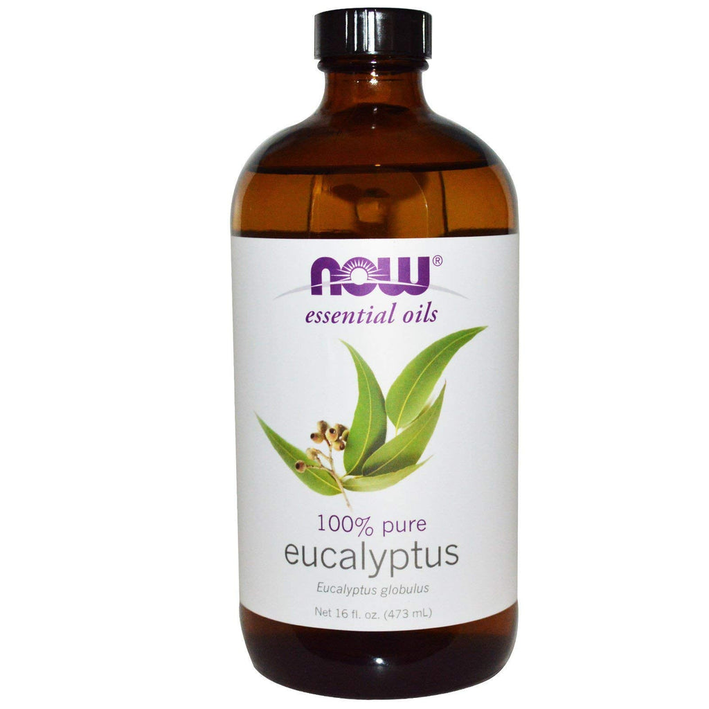 NOW Foods Eucalyptus Globulus Oil 16 fl oz (2 Pack) | 100% Pure Eucalyptus Essential Oil