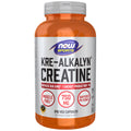 NOW Foods Kre-Alkalyn Creatine 750 mg - Mass Building & Energy Production - 240 Veg Capsules