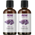 NOW Foods Lavender Oil 4 Fl Oz (2 Pack) | Pure Essential Oil for Aromatherapy