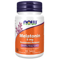 NOW Foods Melatonin 5 mg – Sustained Release (4-Hour) | 120 Tablets