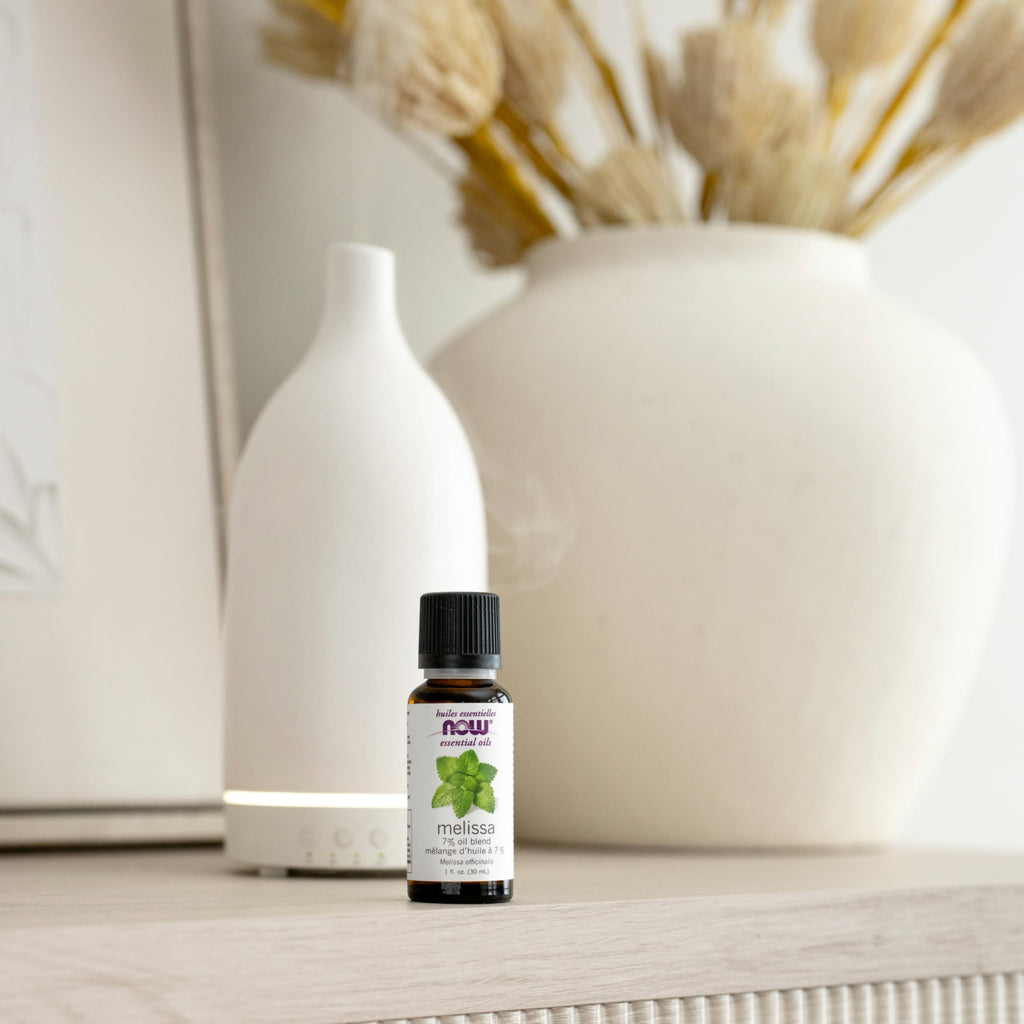 NOW Foods Melissa Oil Blend (Lemon Balm) – Essential Oil, 1 fl oz