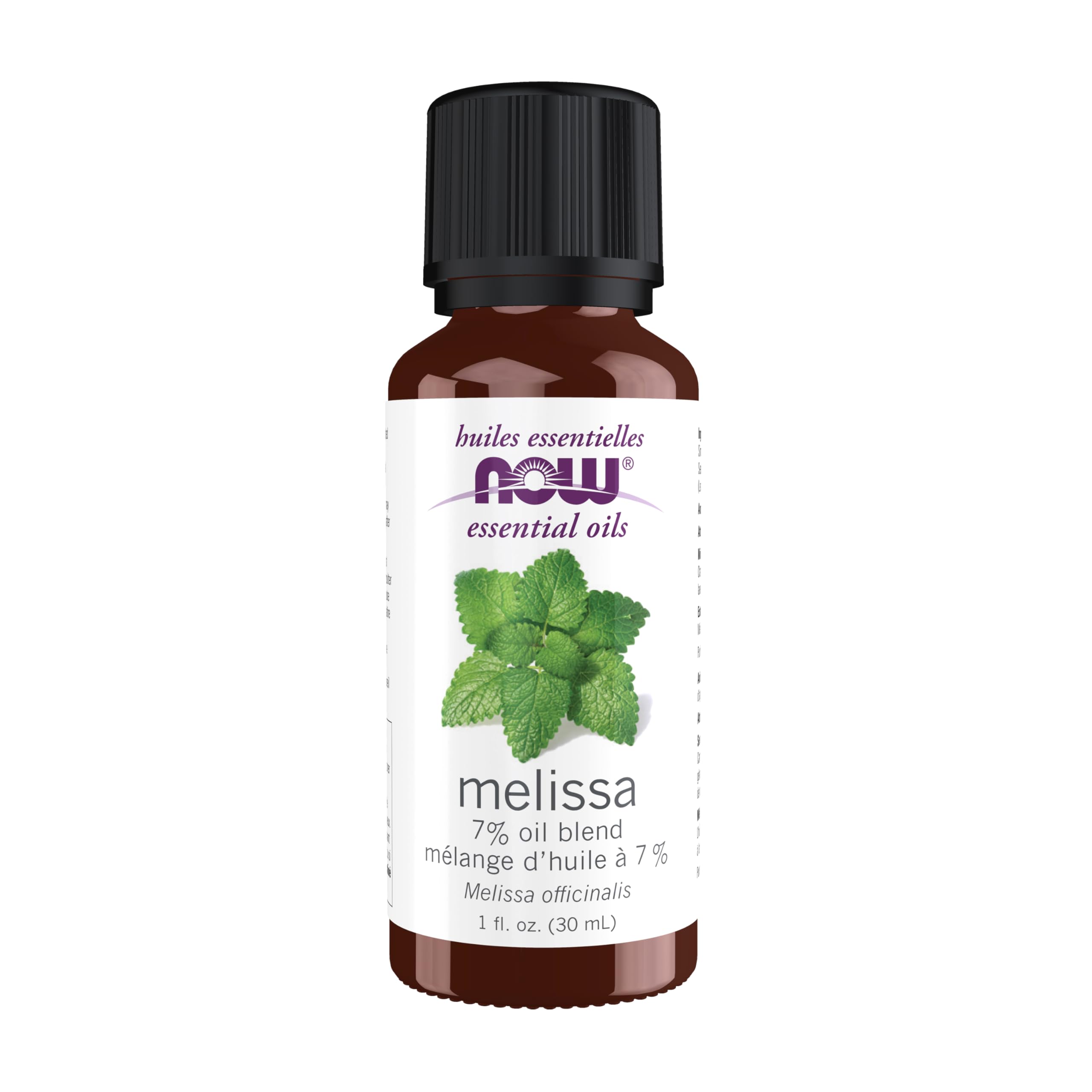 NOW Foods Melissa Oil Blend (Lemon Balm) – Essential Oil, 1 fl oz