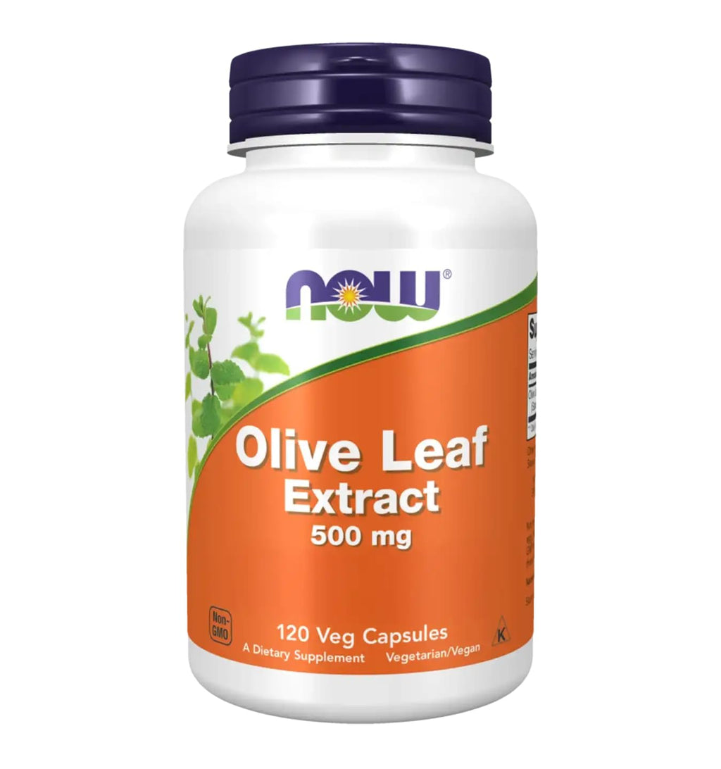 Now Foods Olive Leaf Extract 500 mg – 120 Veg Capsules
