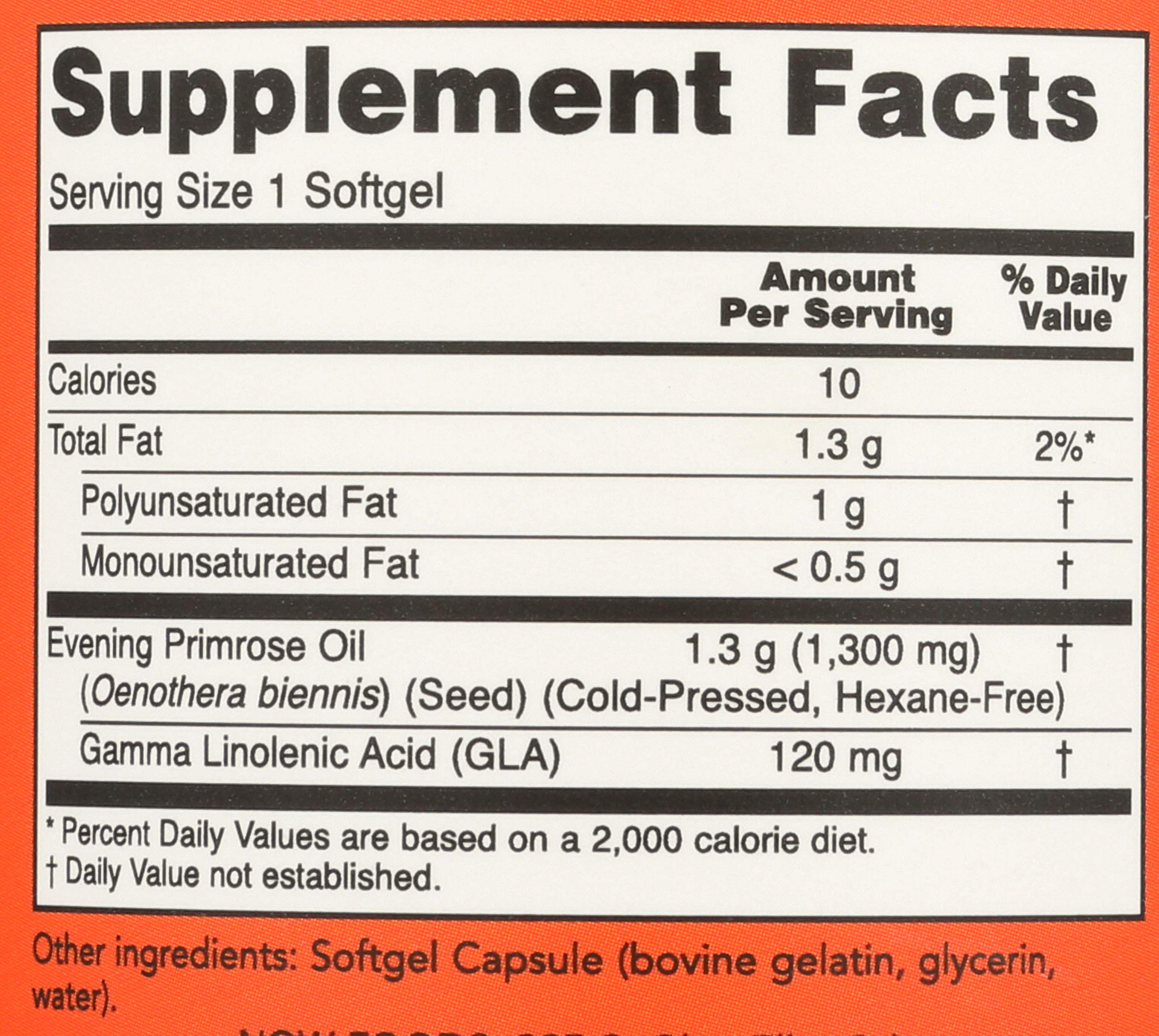 Now Foods Super Primrose 1300mg - 60 Gels | GLA Omega-6