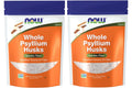 NOW Foods Psyllium Husks Whole — 16 oz (Pack of 2)