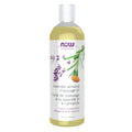 NOW Foods Solutions Lavender Almond Massage Oil – Vitamin-Infused & Soothing (16 oz)
