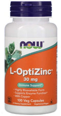 Now Foods SPO Optizinc 30mg Copper, 100 Count – Immune Support Zinc