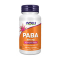 NOW PABA 500 mg – B-Complex Family, 100 Capsules