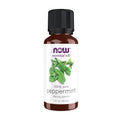 NOW Peppermint Essential Oil - 1 oz | Pure, Steam Distilled, Vegan