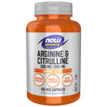 NOW Sports Arginine & Citrulline 500 mg / 250 mg - 120 Veg Capsules