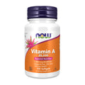 NOW Supplements Vitamin A (Fish Liver Oil) 25,000 IU – 100 Softgels | Essential Nutrition