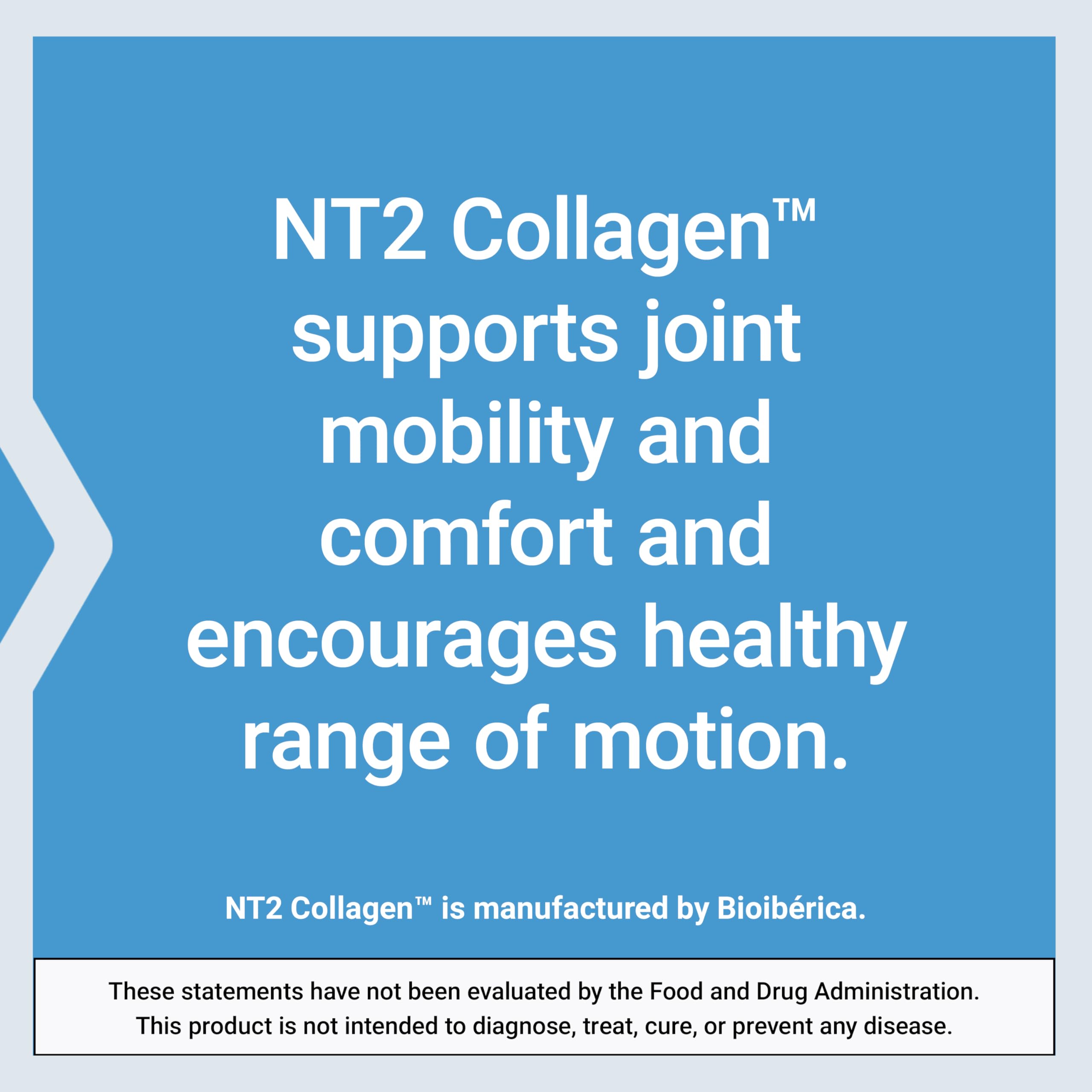 Life Extension NT2 Collagen — Joint Health & Mobility, 60 Small Capsules