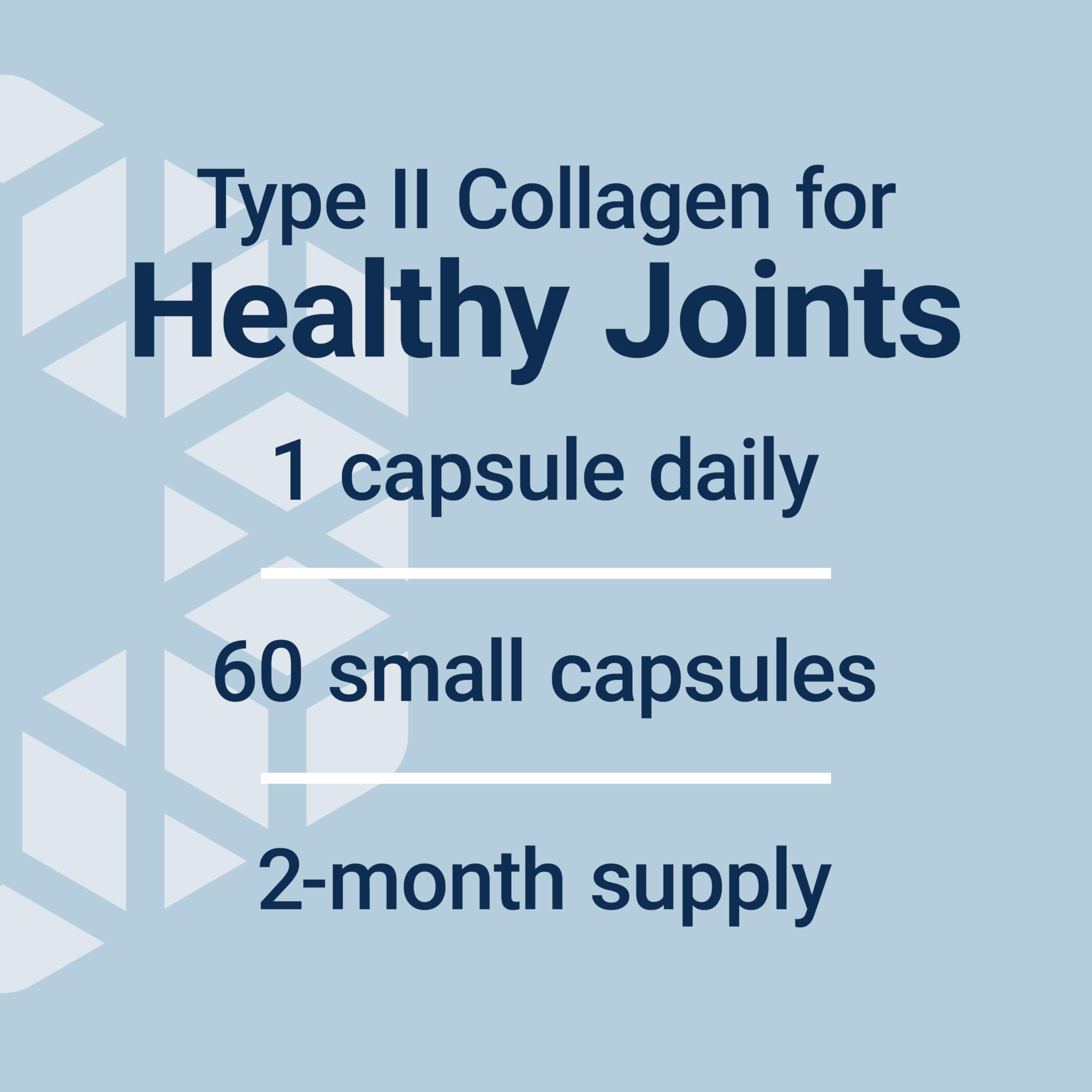 Life Extension NT2 Collagen — Joint Health & Mobility, 60 Small Capsules