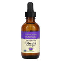 NuNaturals Clear Extract Stevia – Unflavored Liquid Sweetener, 2oz Glass Bottle