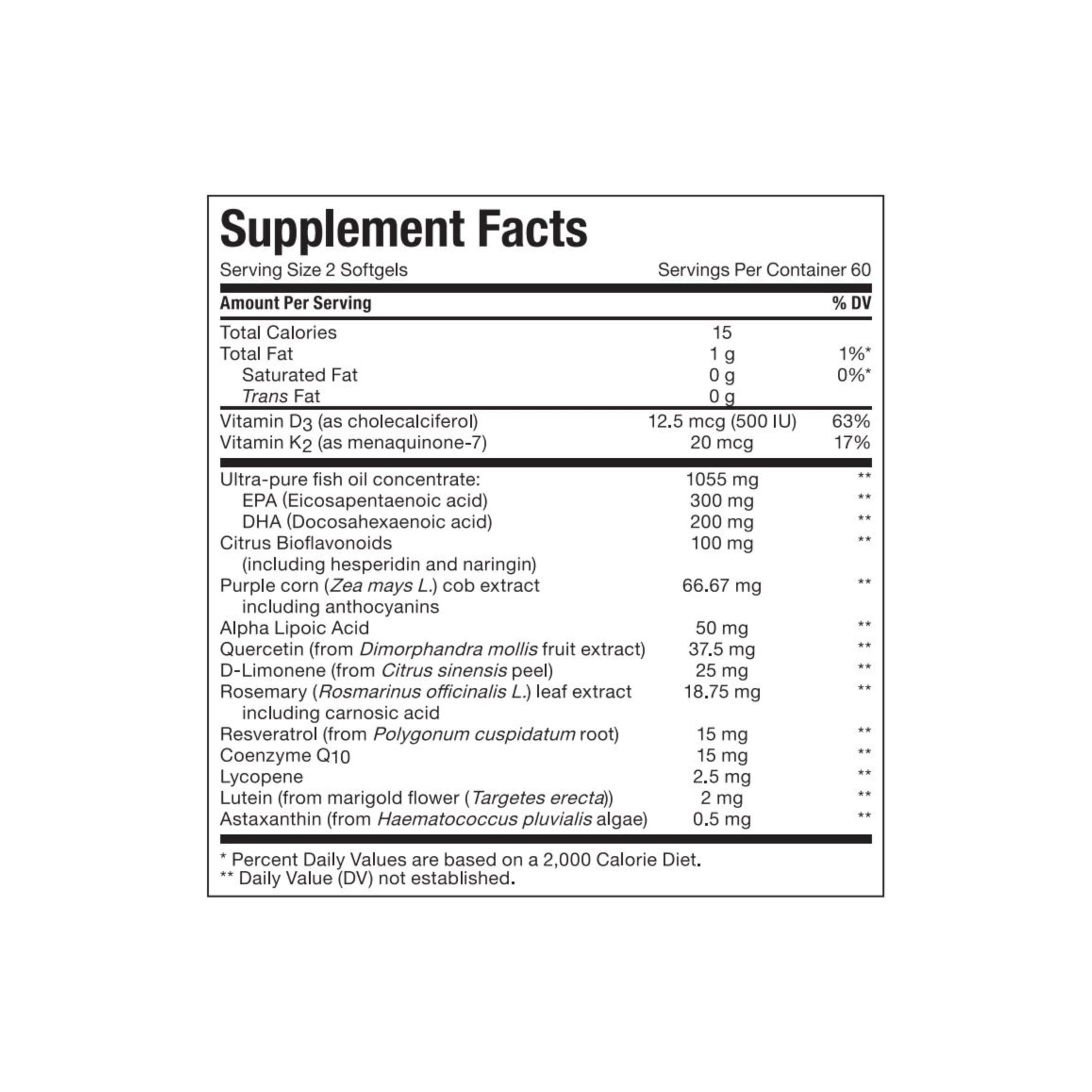 Nu Skin ageLOC Youth Dietary Supplement – Supports Vitality, Wellness & Cellular Health | 120 Softgels