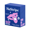 NuStrips Sleep Strips – 5mg Melatonin, Valerian, L-Theanine & B6 (Blueberry) | Vegan, Non-GMO