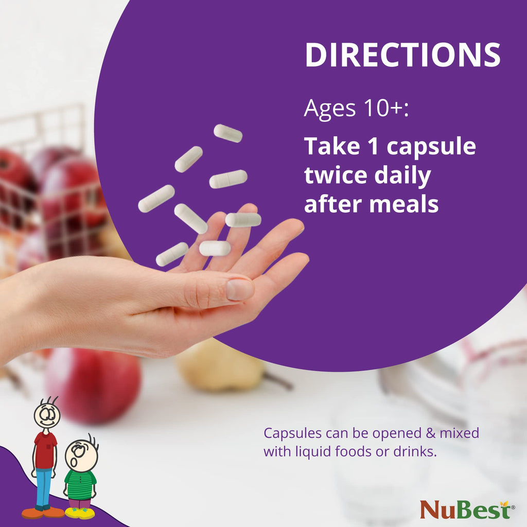 NuBest Tall 10+ – Advanced Bone Strength Formula for Kids 10+ & Teens | Supports Immunity, Development & Wellness | Pack 3 (3 Months)