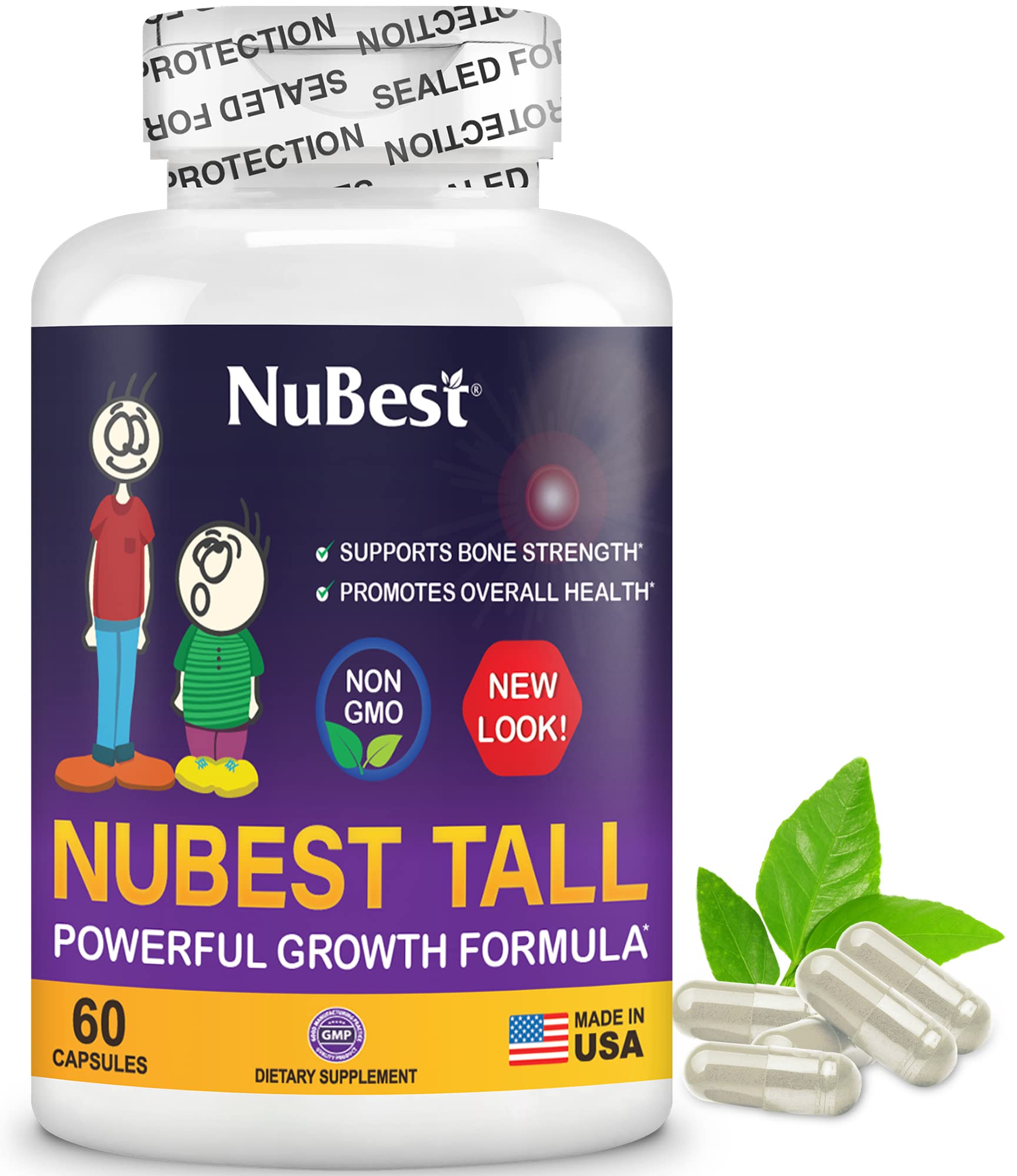 NuBest Tall | Bone Strength, Immune Support & Growth for Ages 5+ — Pack 3 (3 Months)