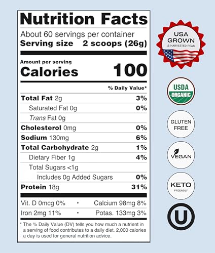 NUFYX Heavenly Protein Powder – Creamy Vanilla, 120 Scoops