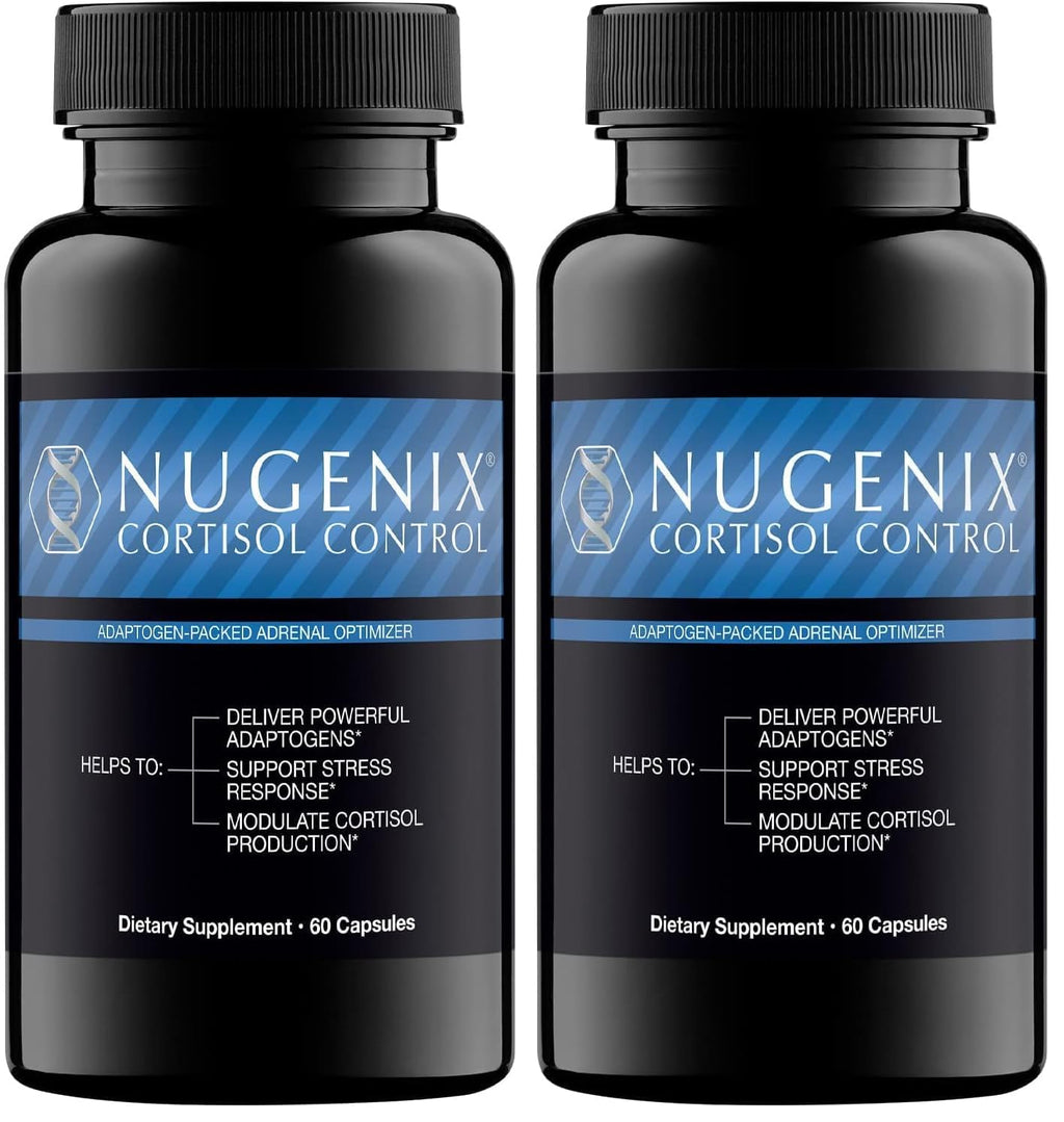 Nugenix Cortisol Control – Cortisol Manager & Adrenal Support for Men, 120 Capsules