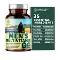 Number One Nutrition Premium Men's Daily Multivitamin - Gluten Free, Non-GMO, 60 Veg Caps