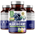 Number One Nutrition USDA Organic Wild Blueberry Extract 10:1 - 10,000 mg per Serving