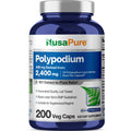 NusaPure Polypodium Leucotomos 10:1 Extract - 240 mg per Capsule | 200 Veggie Capsules (2400 mg)