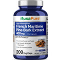NusaPure French Maritime Pine Bark Extract 400mg – 200-Day Vegan Capsules