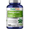 NusaPure Jiaogulan 20:1 Extract - 450 mg per Capsule, 180 Veggie Capsules (Vegan, Non-GMO)