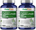 NusaPure Luteolin Complex with Rutin 200 mg – 100 Veg Capsules (Pack of 2)