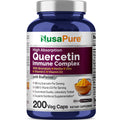 NusaPure Quercetin Complex | Bromelain, Vitamin C & D3 | 200 Veggie Caps - Non-GMO