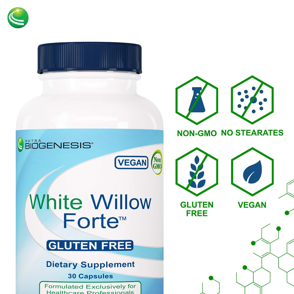 Nutra Biogenesis White Willow Forte – Digestive Support Capsules