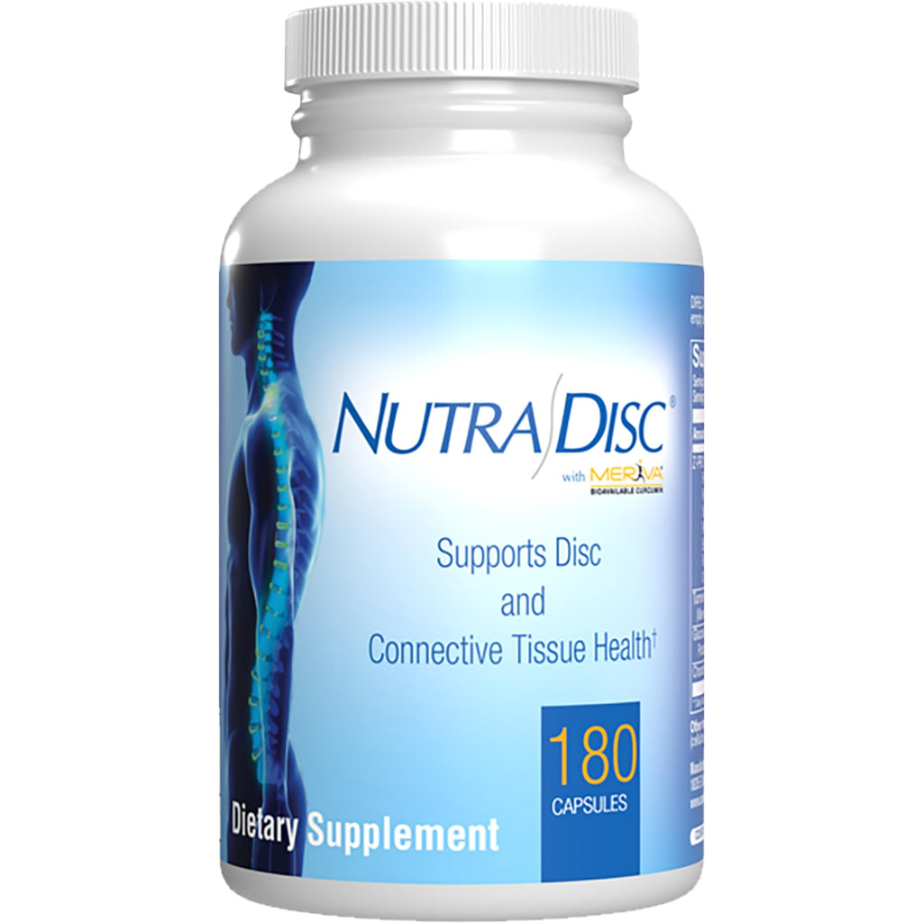 Nutra Disc & Joint Support - Clinically Formulated Cartilage, Ligament & Tendon Supplement with Meriva Curcumin, Glucosamine & Chondroitin - 90 Servings