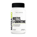 NutraBio Acetyl L-Carnitine (ALCAR) Supplement 500mg - 90 Capsules | Natural Energy Production & Metabolic Support