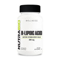 NutraBio R-Lipoic Acid 200mg R-ALA – Active Stabilized Alpha Lipoic Acid for Better Absorption | 60 Capsules