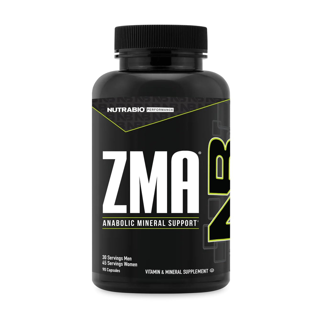NutraBio ZMA Zinc Magnesium Supplements for Men & Women | Sleep, Recovery & Immune Support 90 Count