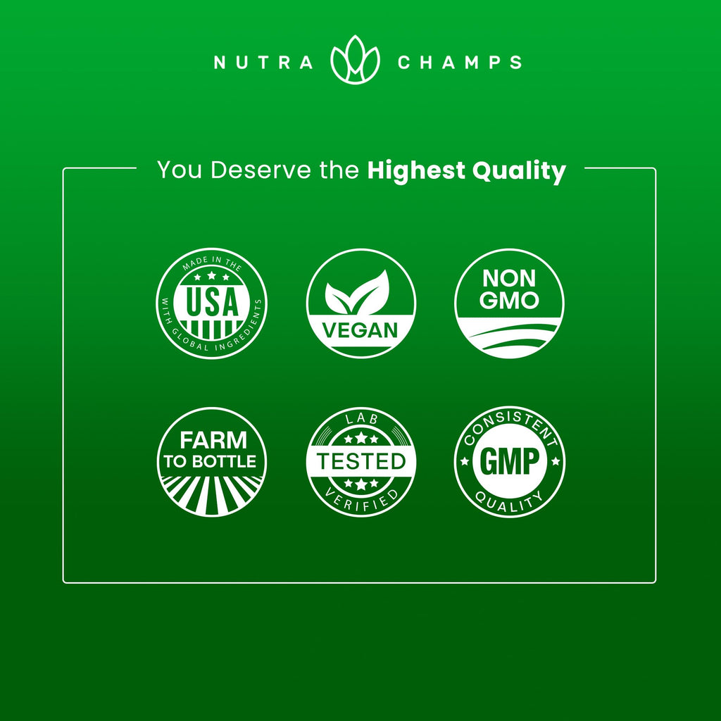 NutraChamps Super Greens Powder – Premium 9.0 oz Unflavored | 20+ Organic Greens, Spirulina & Chlorella