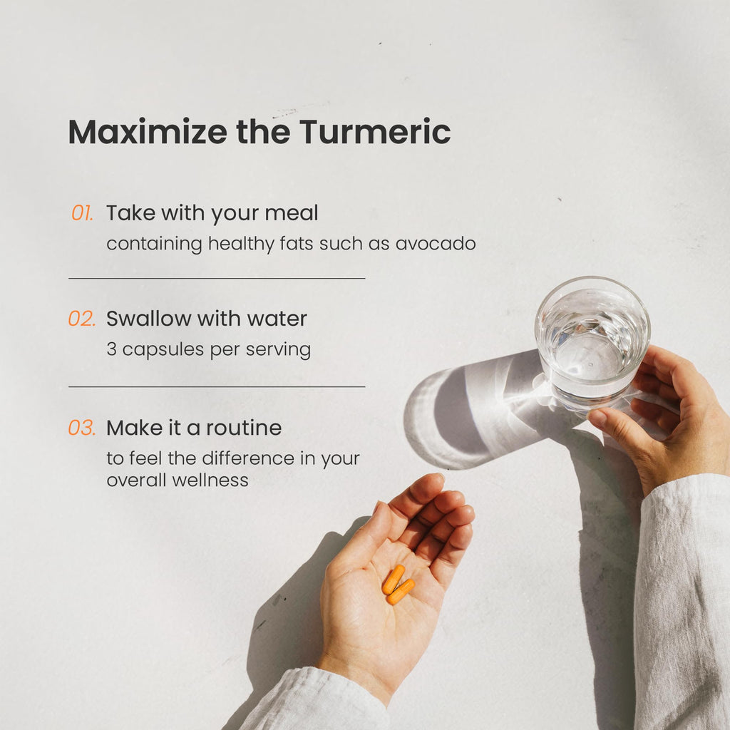 NutraChamps Turmeric Curcumin 1500mg with Black Pepper – 180 Veg Capsules