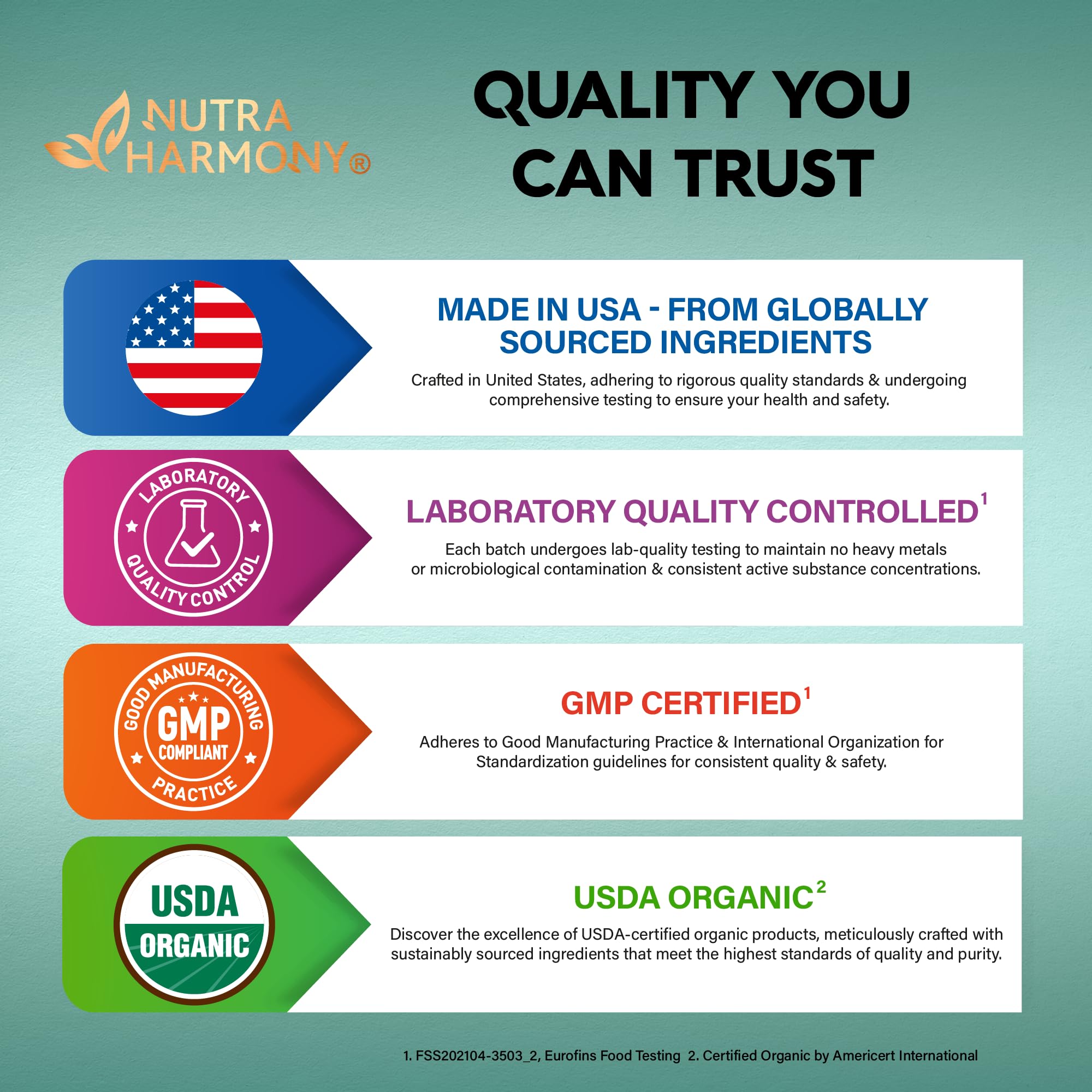 NutraHarmony USDA Organic Lymphatic Drainage Drops - Echinacea, Elderberry & Dandelion | Immune Support & Detox (4 fl oz)