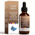 Nutralis Black Walnut Wormwood Gut Cleanse Liquid Drops – Digestive Health & Energy