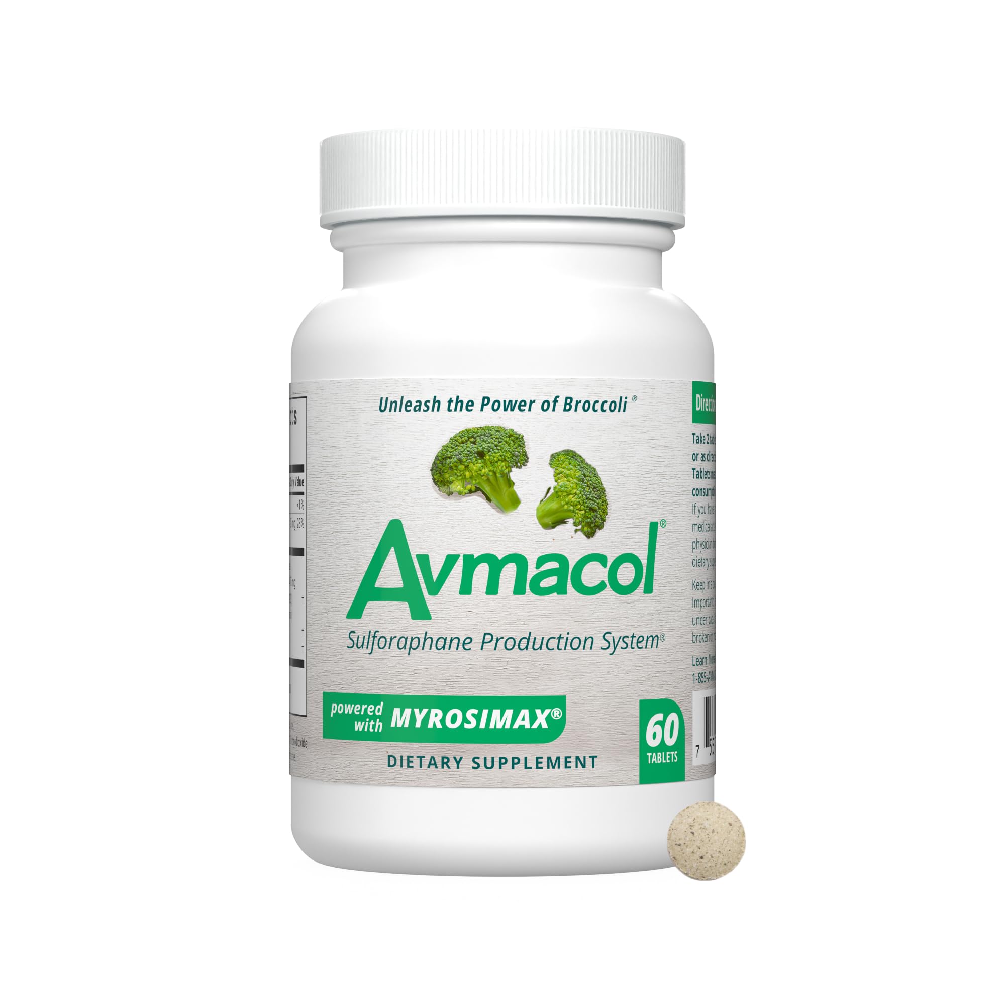 Nutramax Avmacol #1 Researched Sulforaphane Brand | 60 Tablets