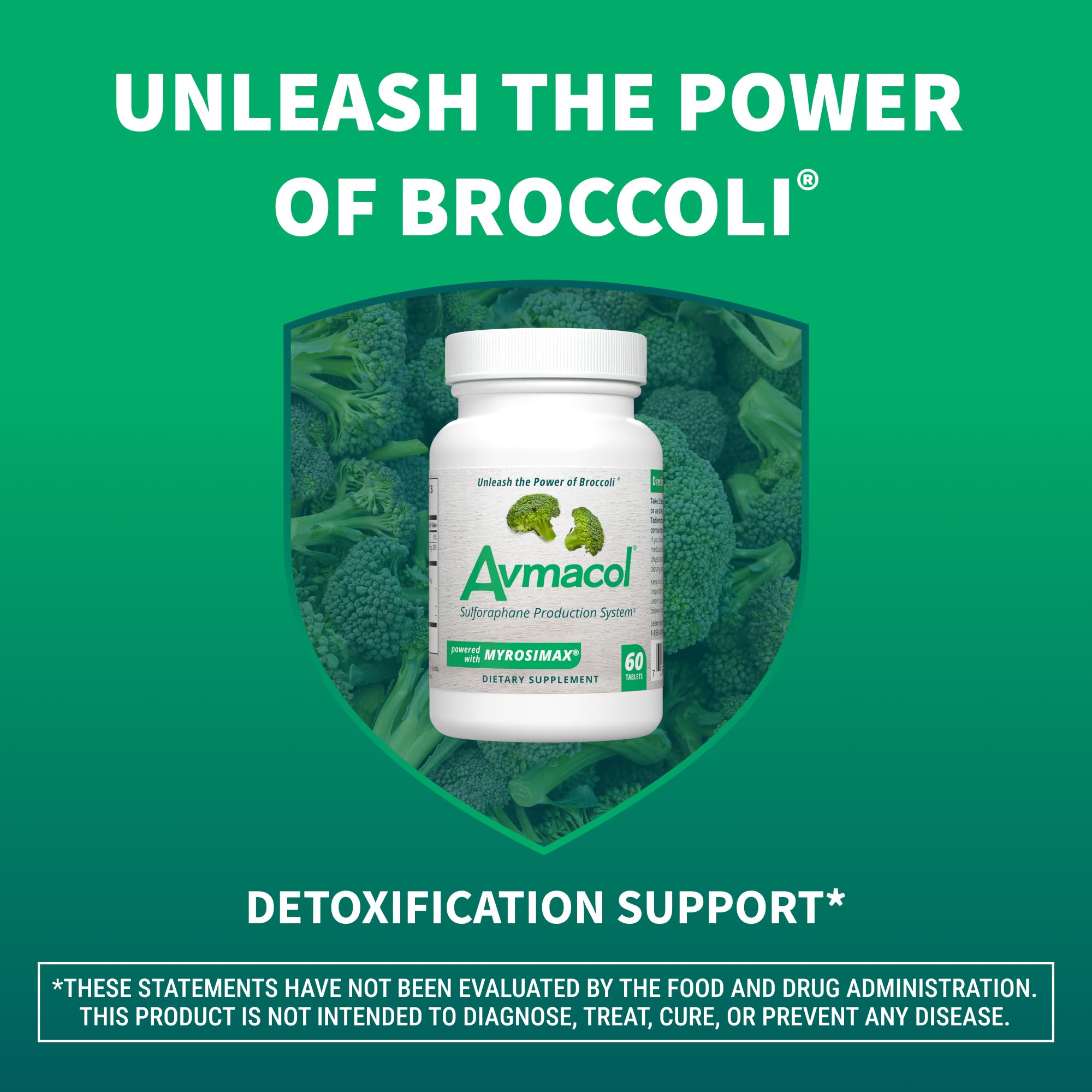 Nutramax Avmacol #1 Researched Sulforaphane Brand | 60 Tablets