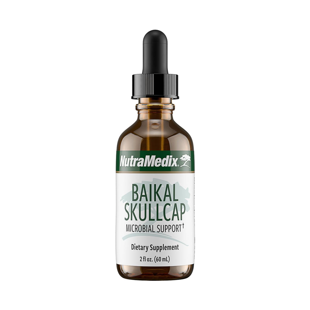 NutraMedix Baikal Skullcap Tincture - Immune Support & Heart Health (2 oz)