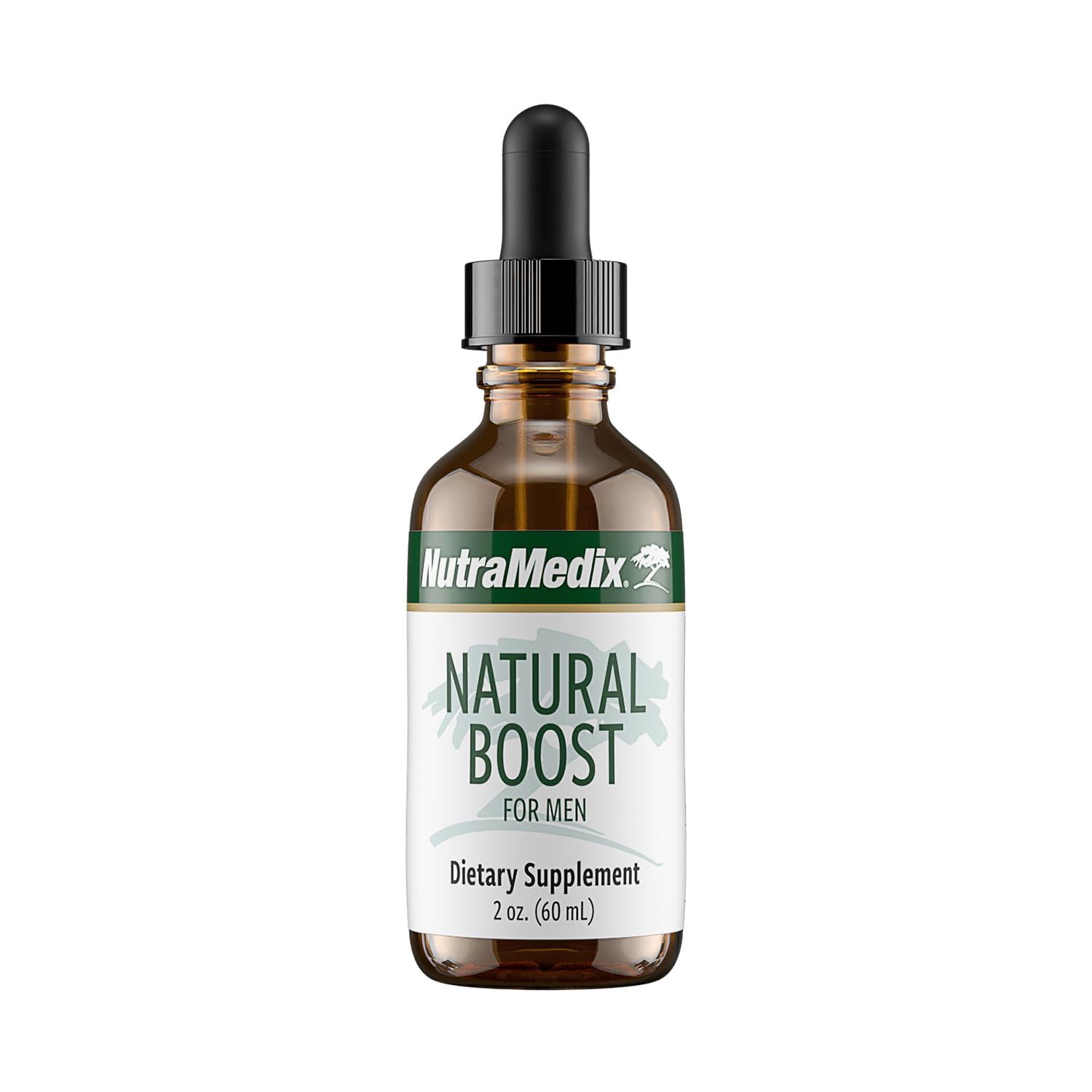 NutraMedix Natural Boost for Men - Amino Acids & Energy Support | L-Arginine, Epimedium, Maca, Ginkgo Biloba, Saffron (2oz / 60ml)
