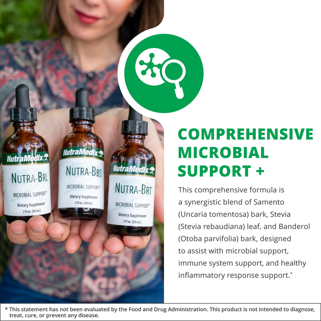 Nutramedix Nutra BRL – Liquid Herbal Immune Support & Digestive Health (60mL)