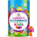 NUTRAMIN Sugar-Free Vegan Gummy Multivitamins for Kids – 90 Count Bottle | Nutracelle